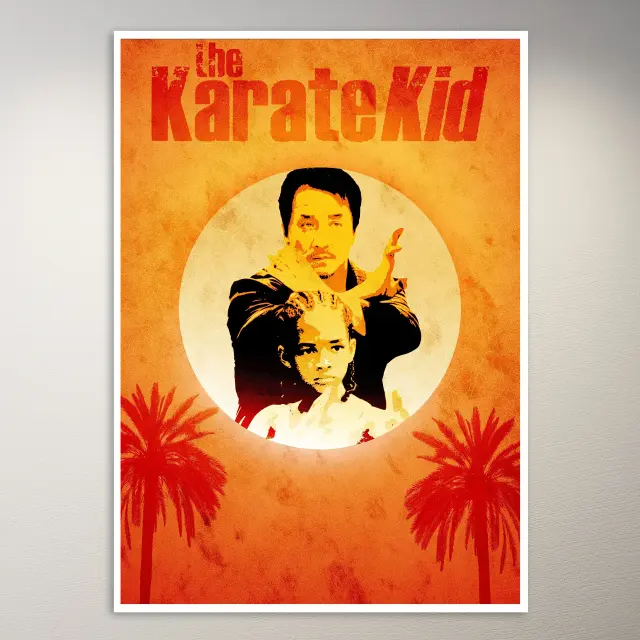 ملصق فني Karate Kid