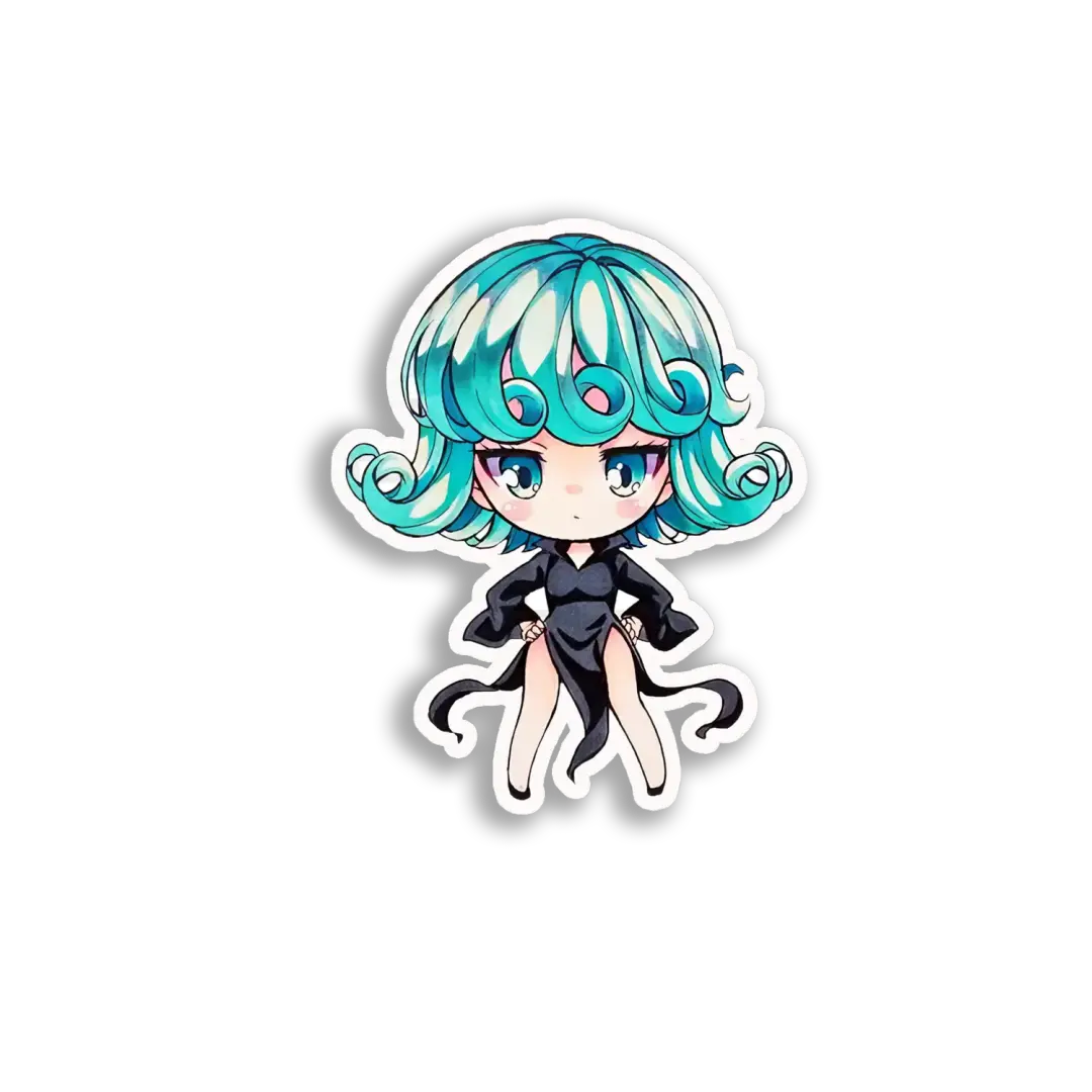 Tatsumaki Chibi-Kunst-Sticker