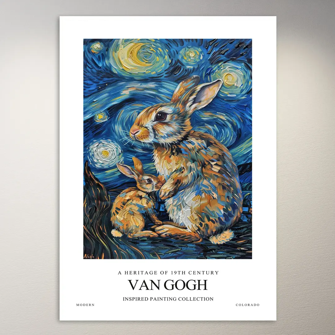 Vincent Van Gogh Inspired Painting | Art Poster