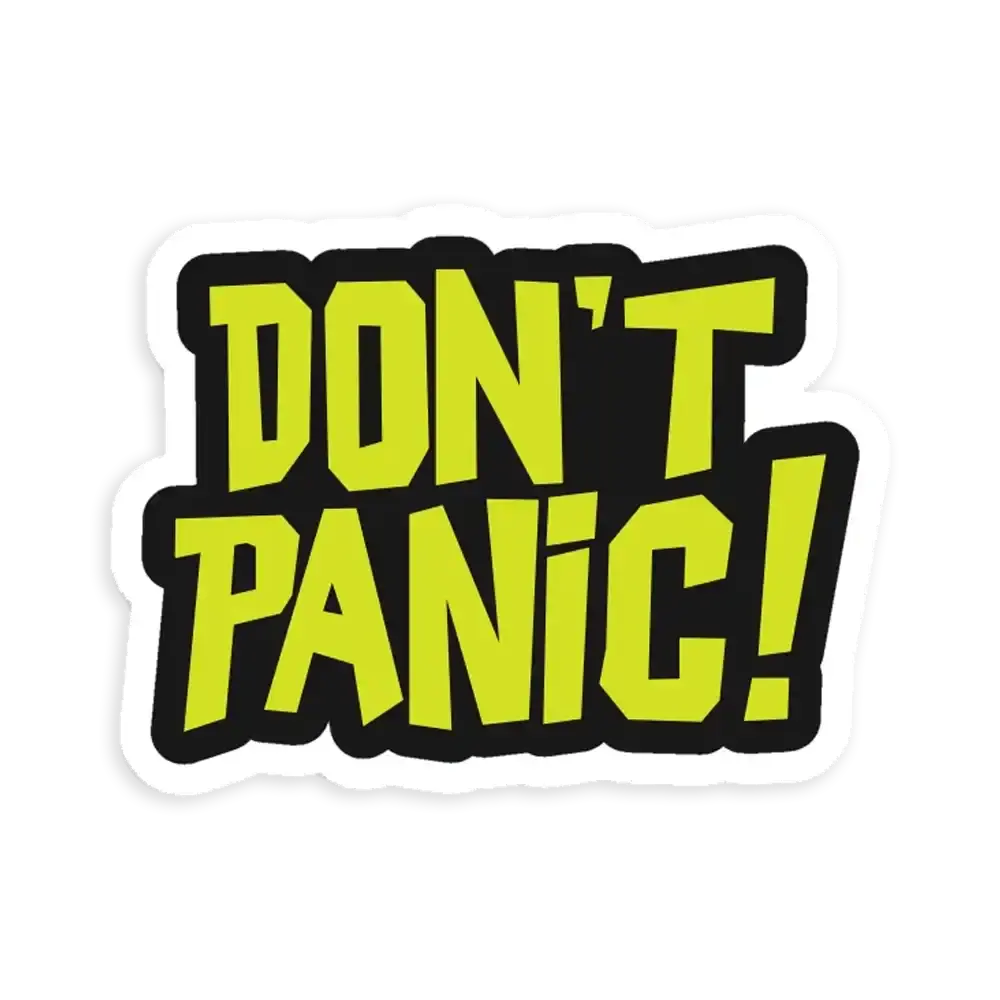 Keine Panik Sticker