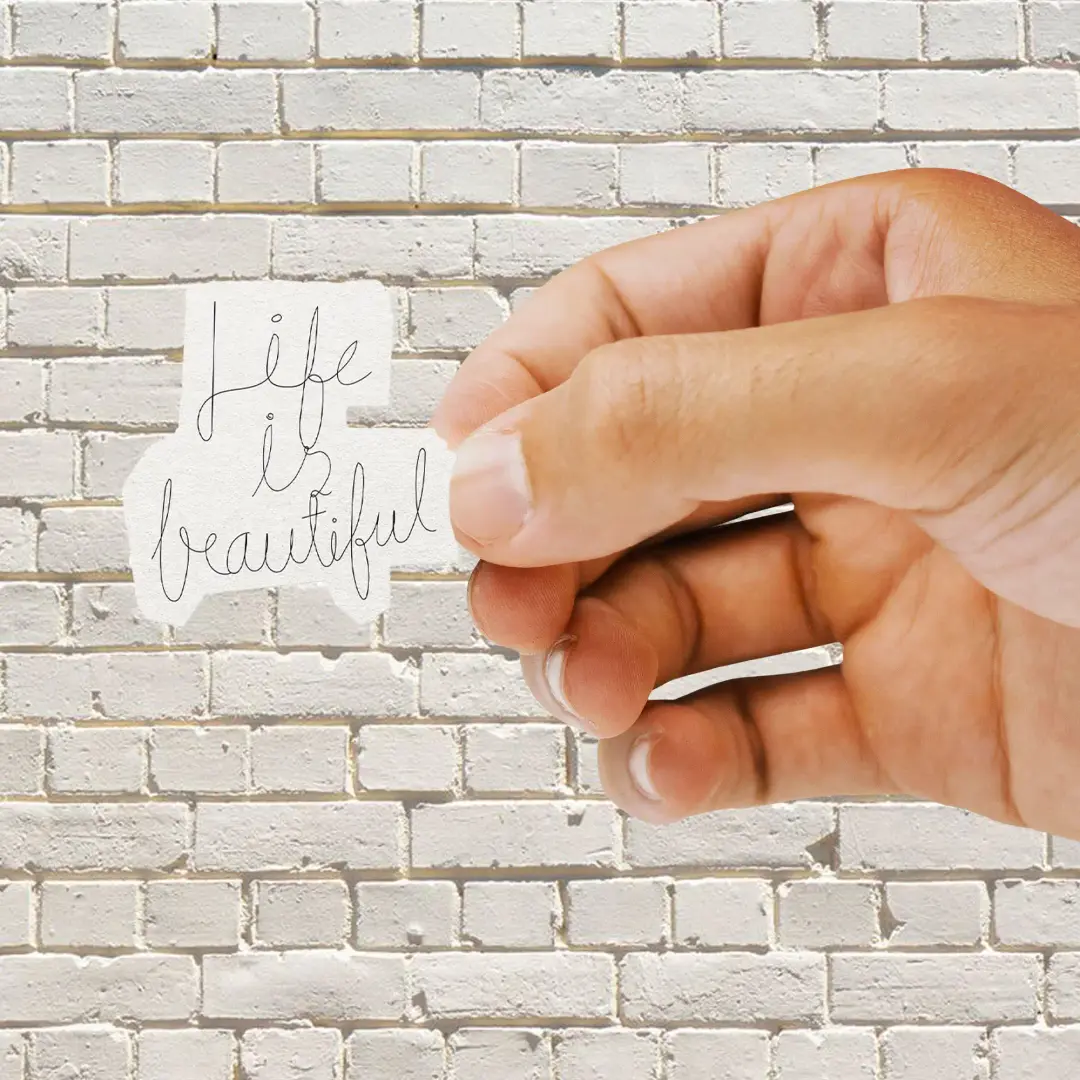 Life is Beautiful Sticker