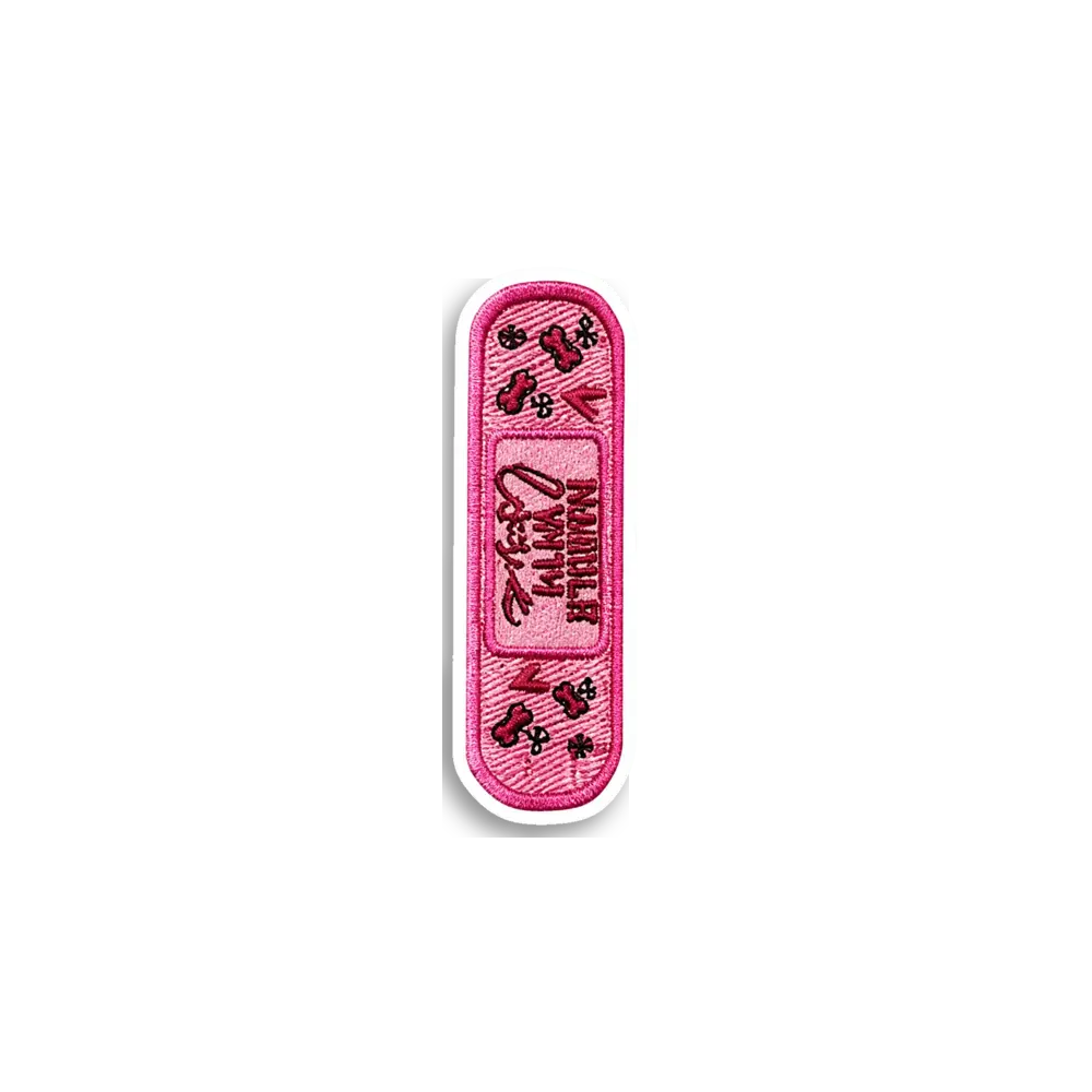 Rosa Pflaster Sticker
