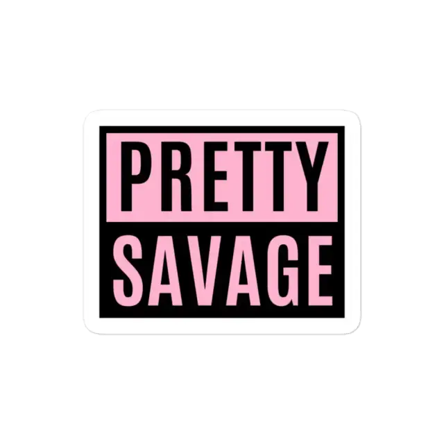 Pretty Savage BlackPink Sticker