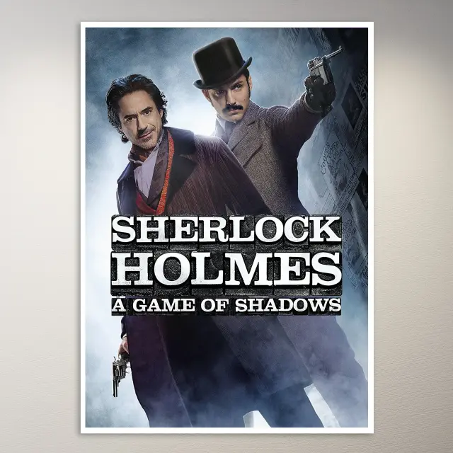 ملصق فني Sherlock Holmes Shadows