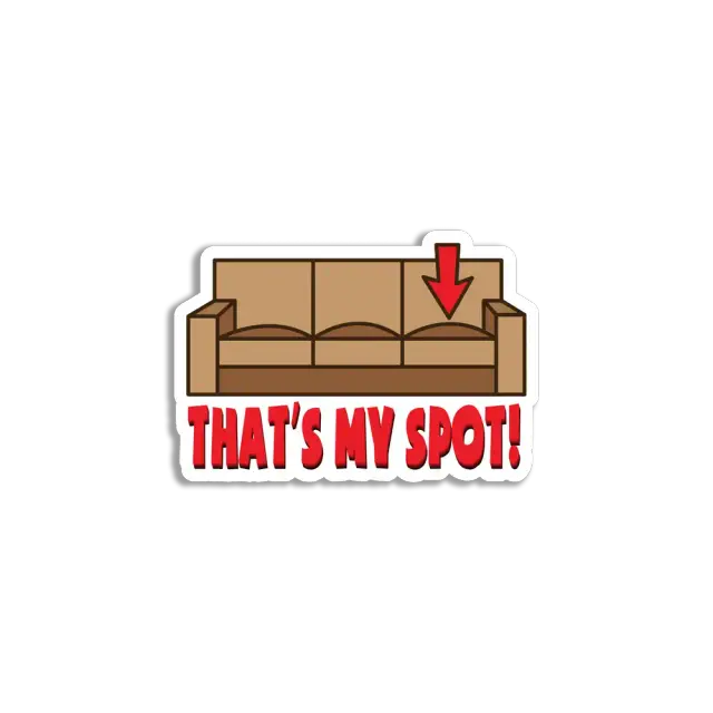 That's My Spot Sticker