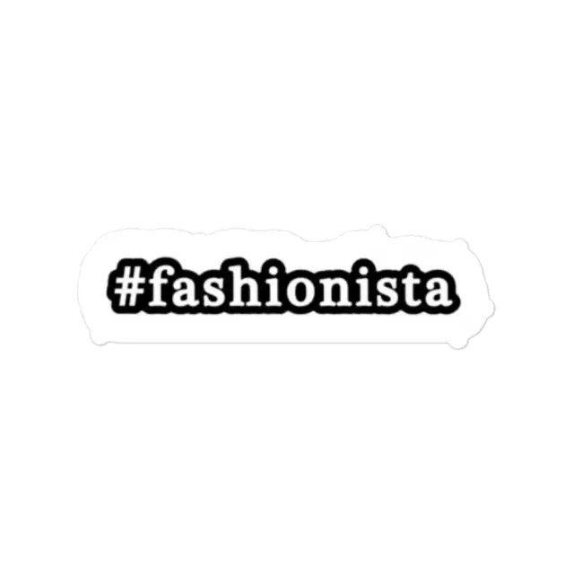 Fashionista Sticker