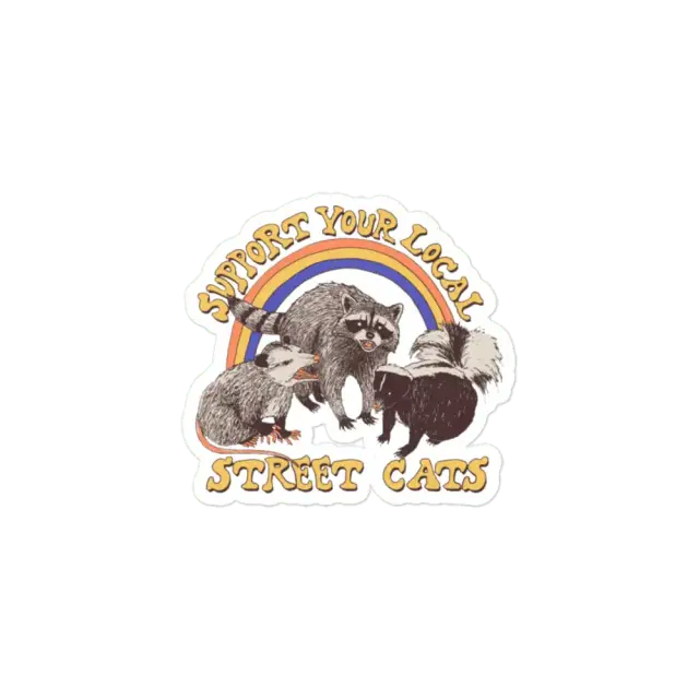 Straßenkatzen-Sticker