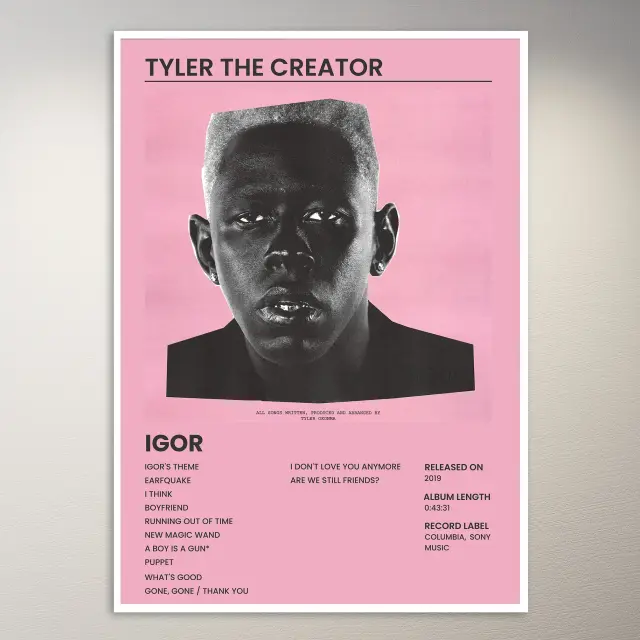 ملصق فني Tyler the Creator