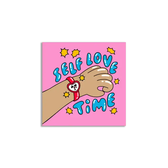 Self Love Heart Sticker