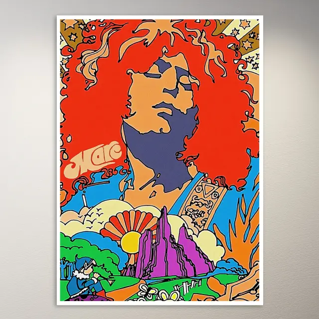 Trippy Kunst-Poster