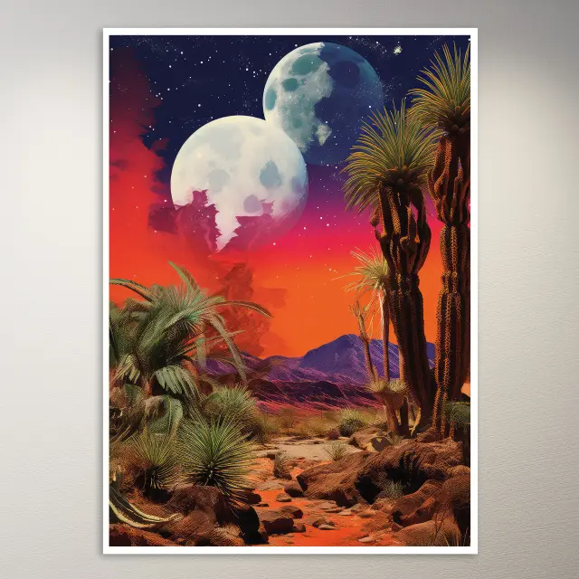 Trippy Kunst-Poster