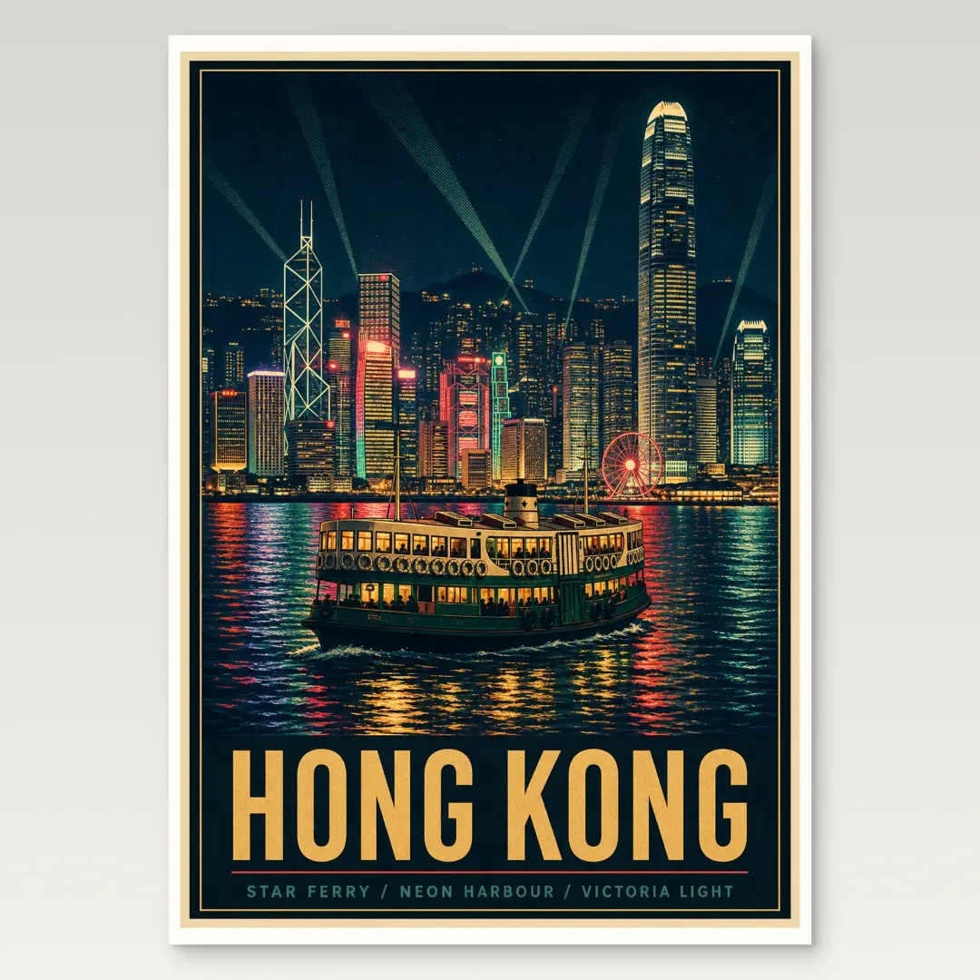 Hong Kong Poster