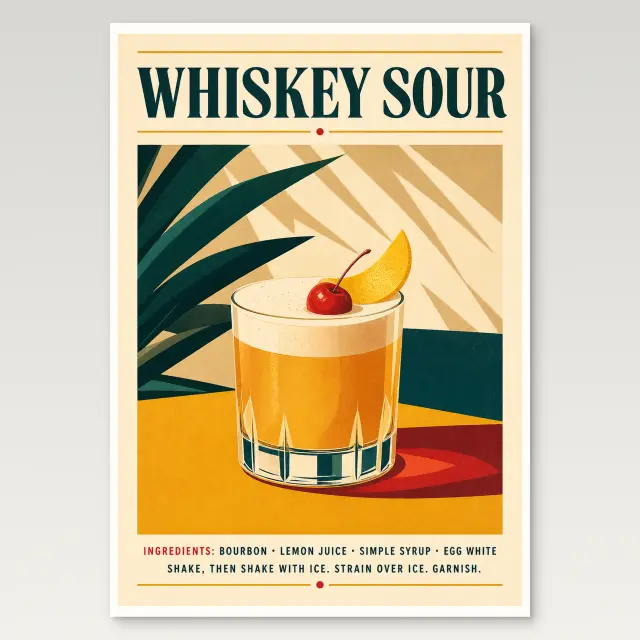 Whiskey Sour Poster