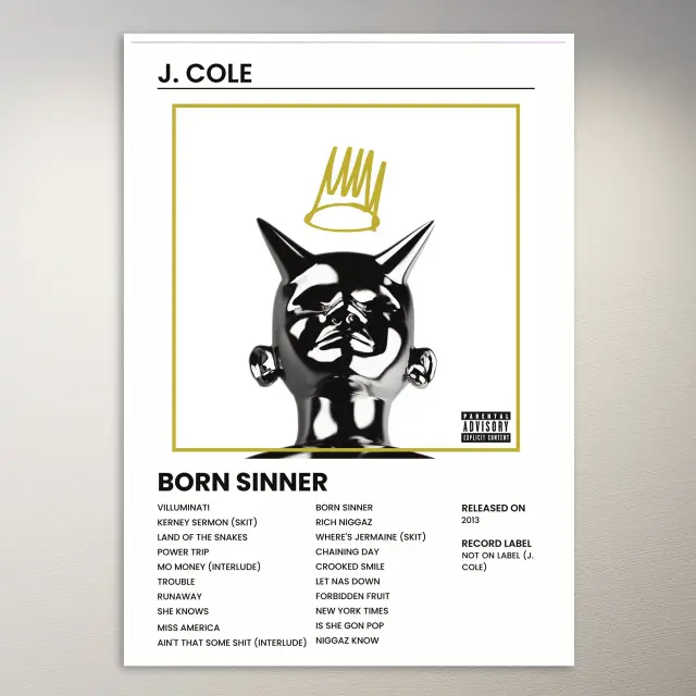 J. Cole Poster