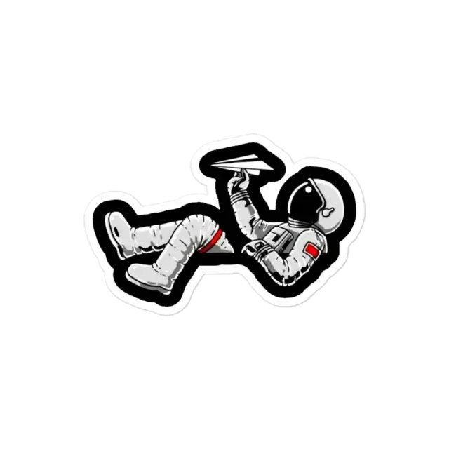 Space Man Sticker