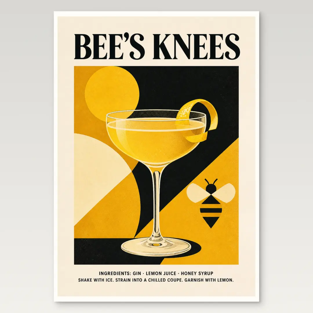 Bees Knees Poster
