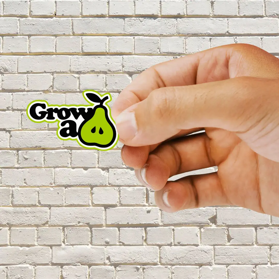 Grow a Pear Funny Sticker