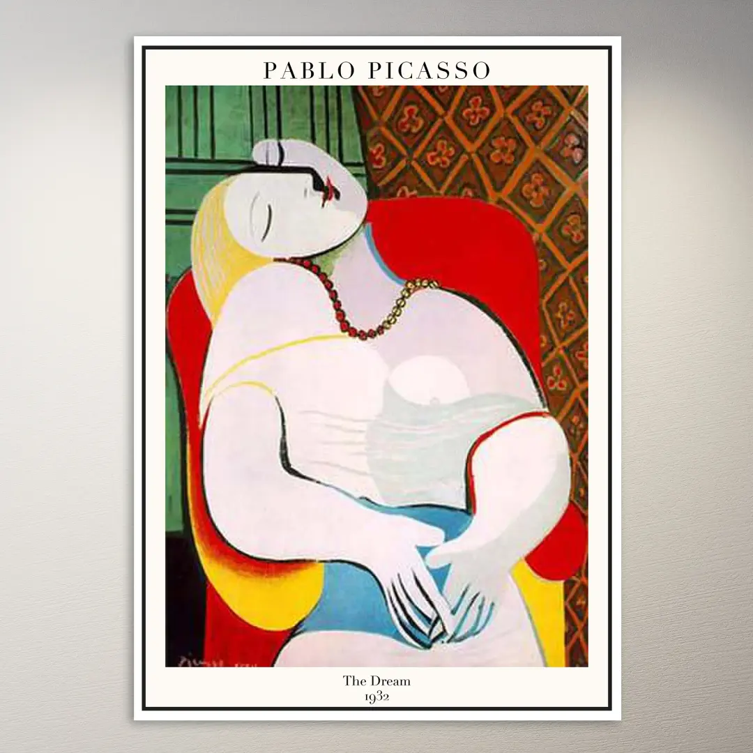 ملصق فني Pablo Picasso The Dream