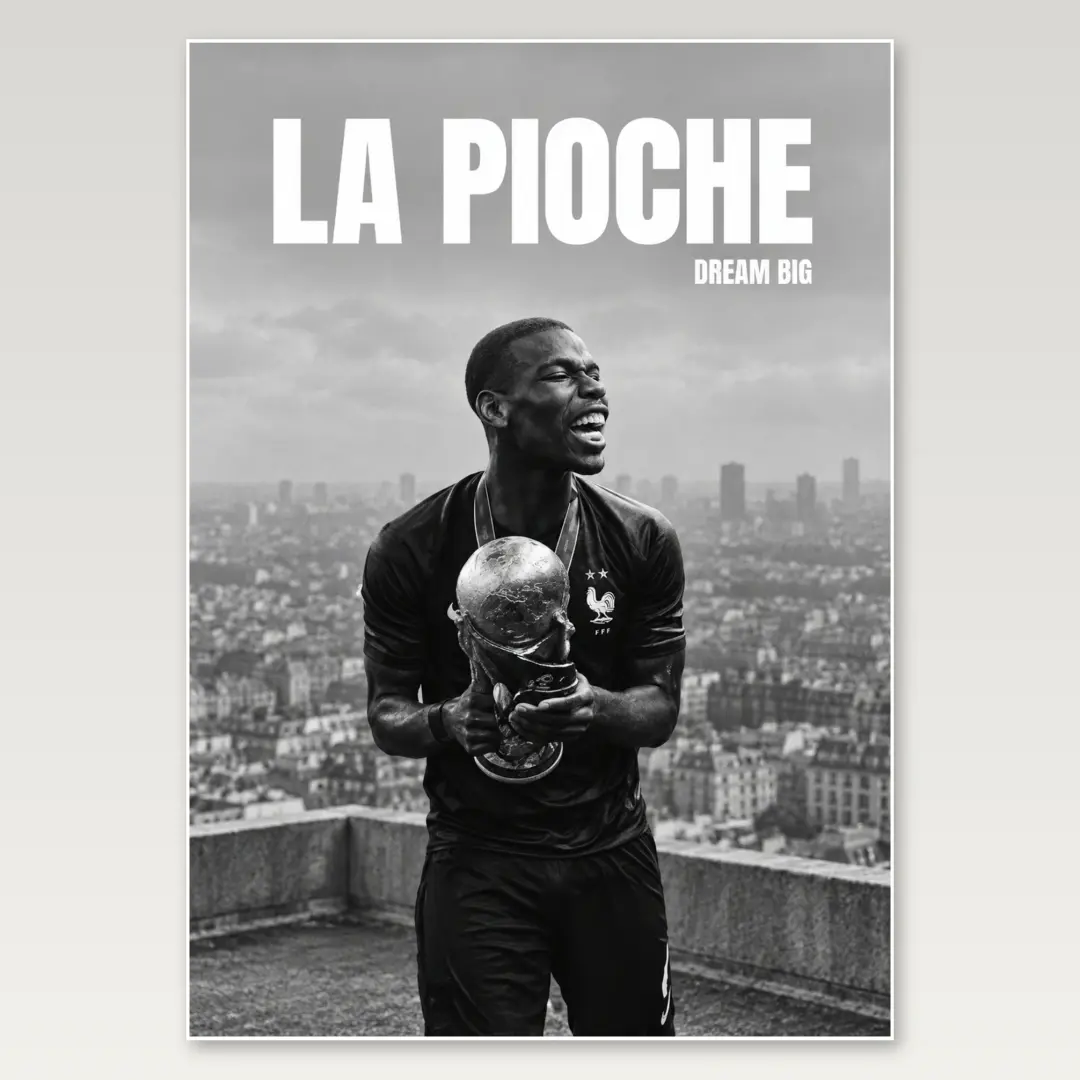 La Pioche A4 Poster