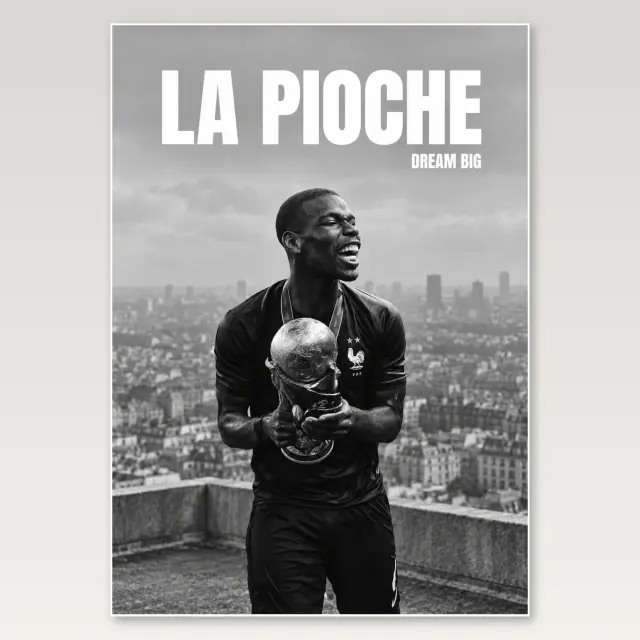 La Pioche A4-Poster