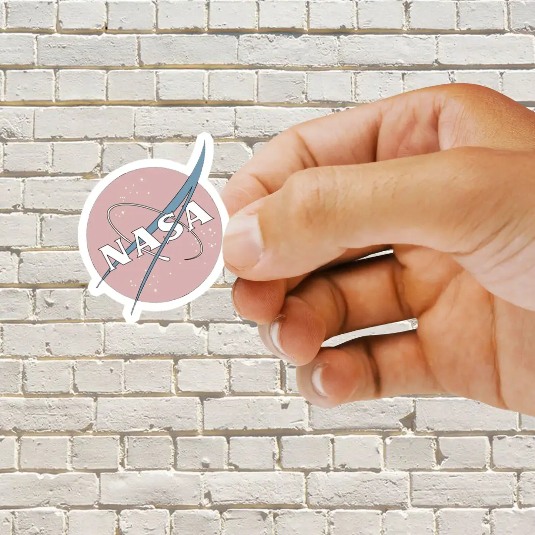 Cute Nasa Pastel Sticker