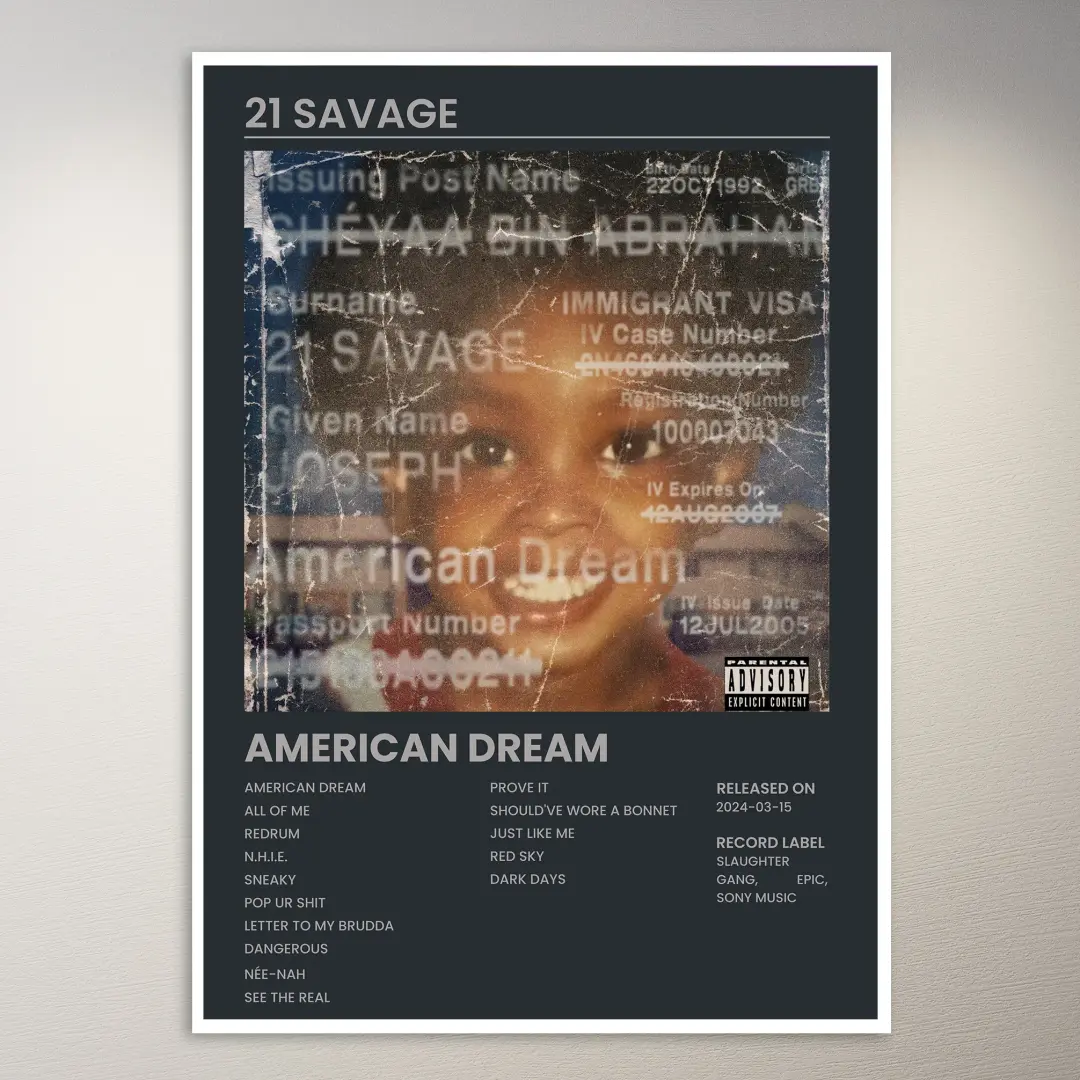 21 Savage Poster