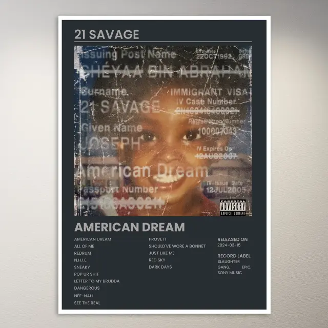 21 Savage Poster