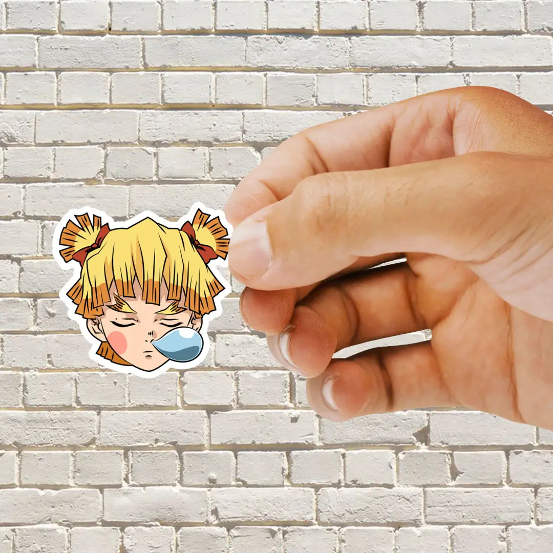 Zenitsu Agatsuma Rotz Sticker