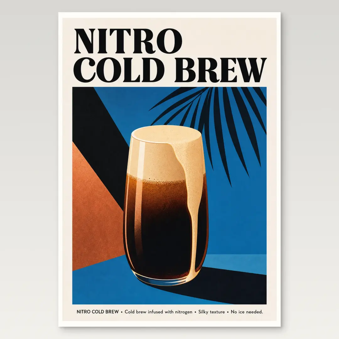 Nitro Cold Brew Poster