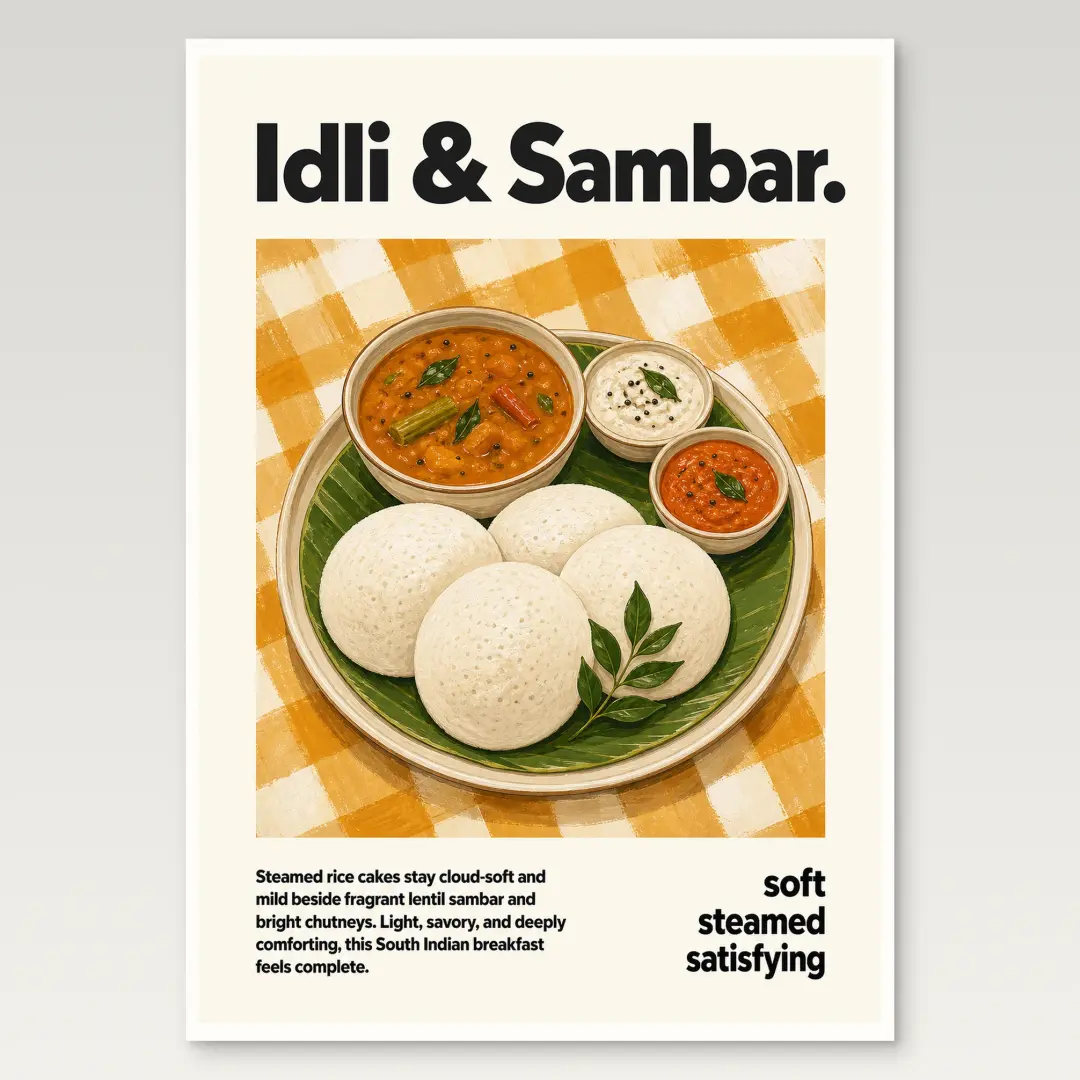 Idli und Sambar Poster
