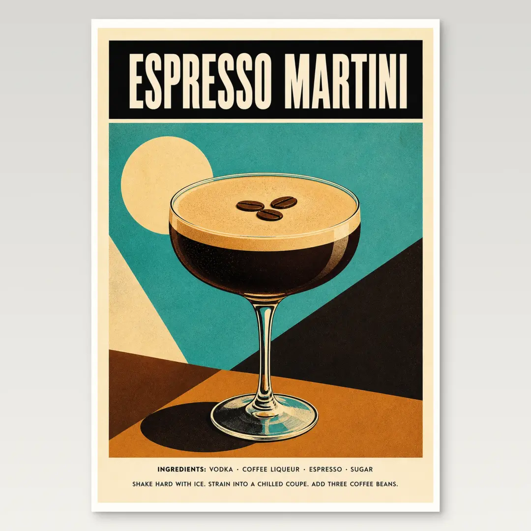 Espresso Martini Poster