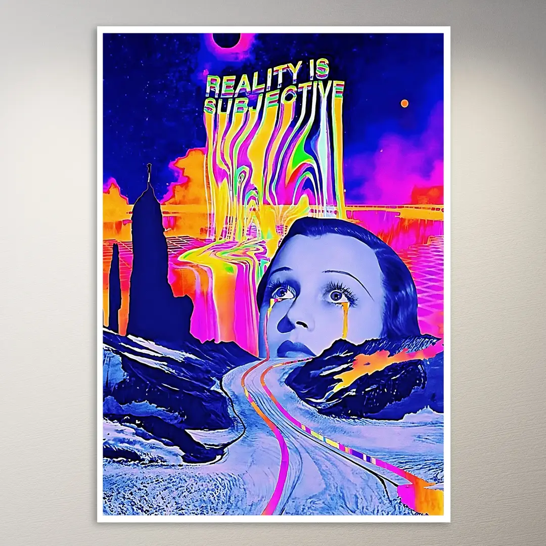 Trippy Kunst-Poster