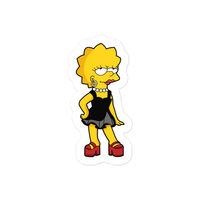 Simpsons Lisa hinreißend Sticker