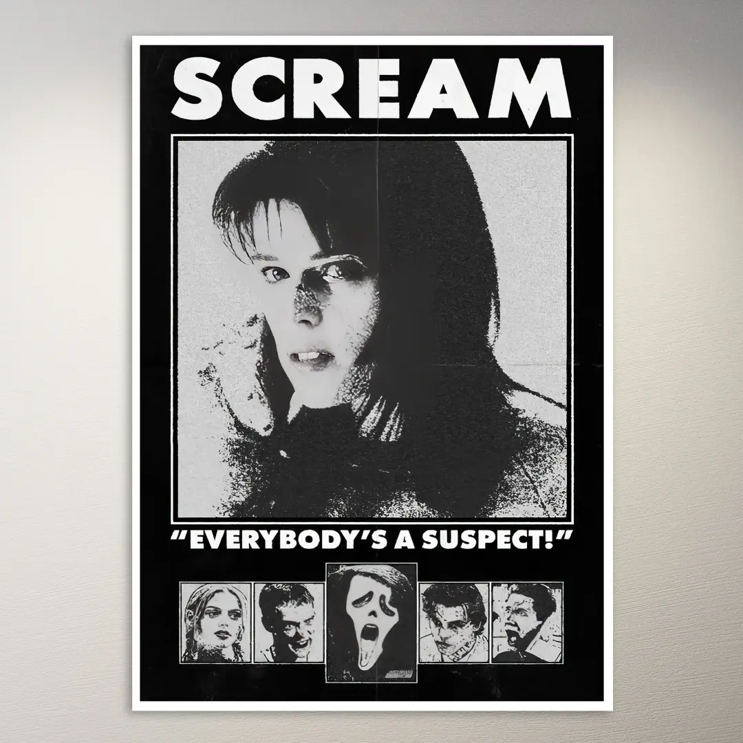 Scream Everybody's a Suspect Poster