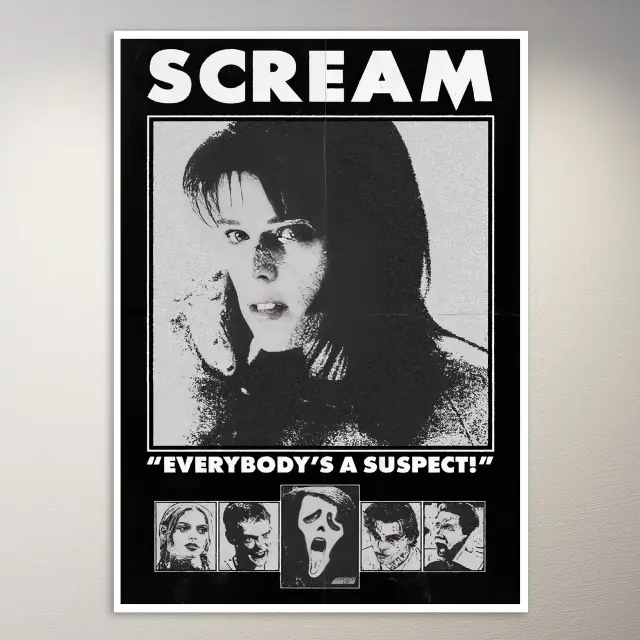 Scream Everybody's a Suspect Poster