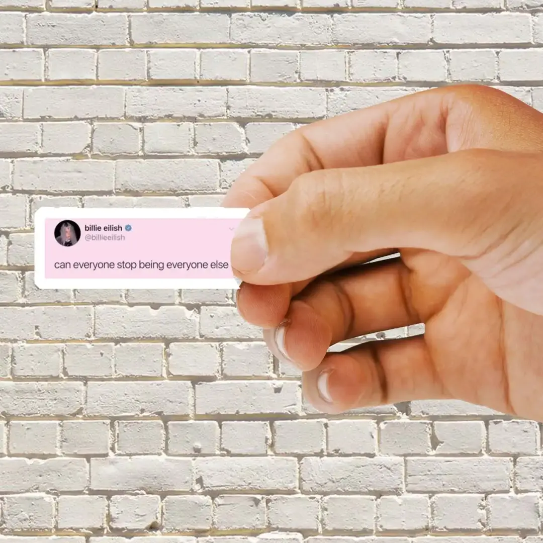 Billie Eilish Tweet Sticker