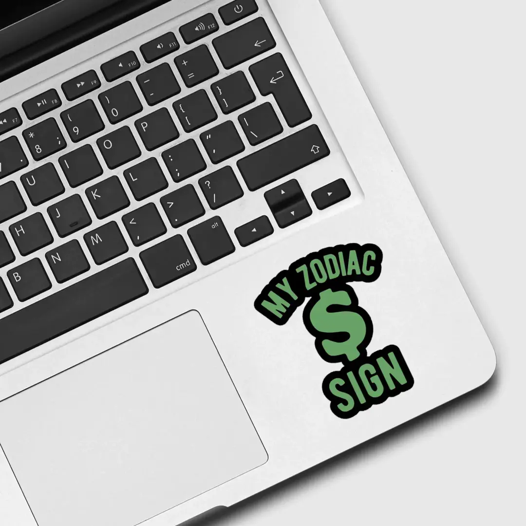 Mein Sternzeichen ist Geld Sticker
