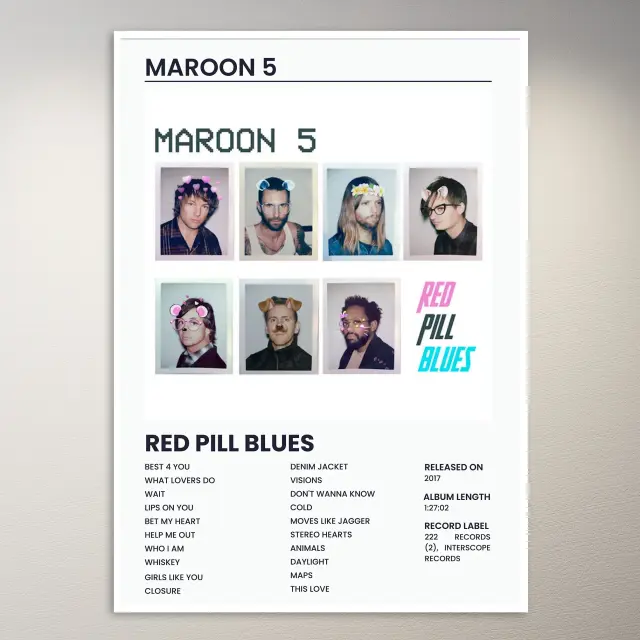 Maroon 5 Poster