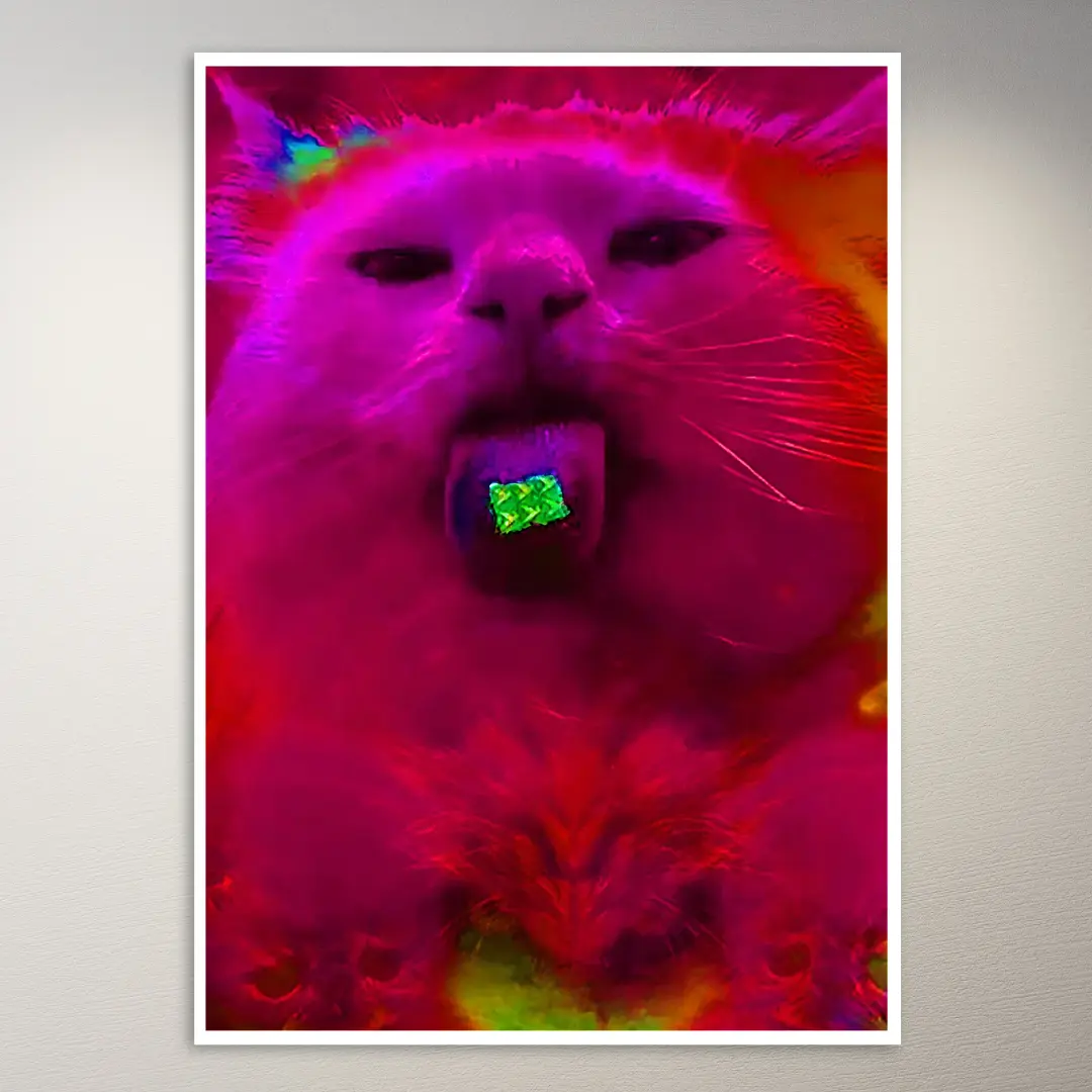 Trippy Kunst-Poster