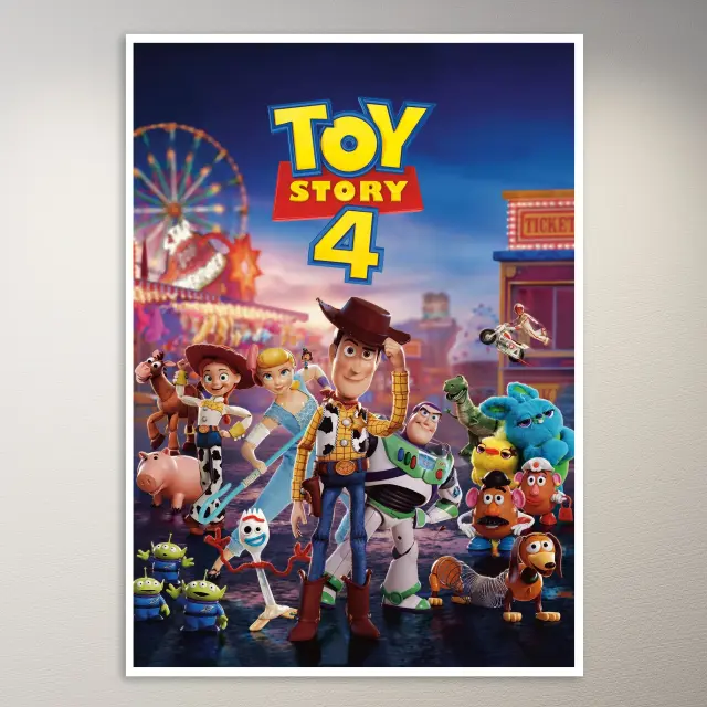 Toy Story 4 Characters Poster