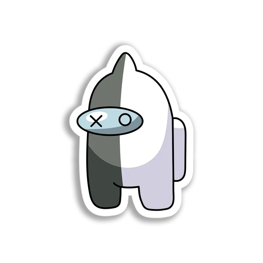 Dead Among Us Crewmate Sticker