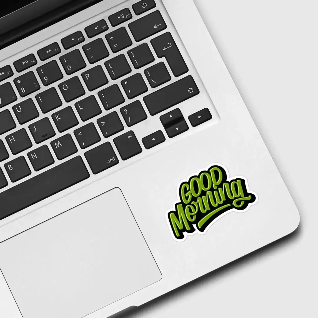 Good Morning Sticker