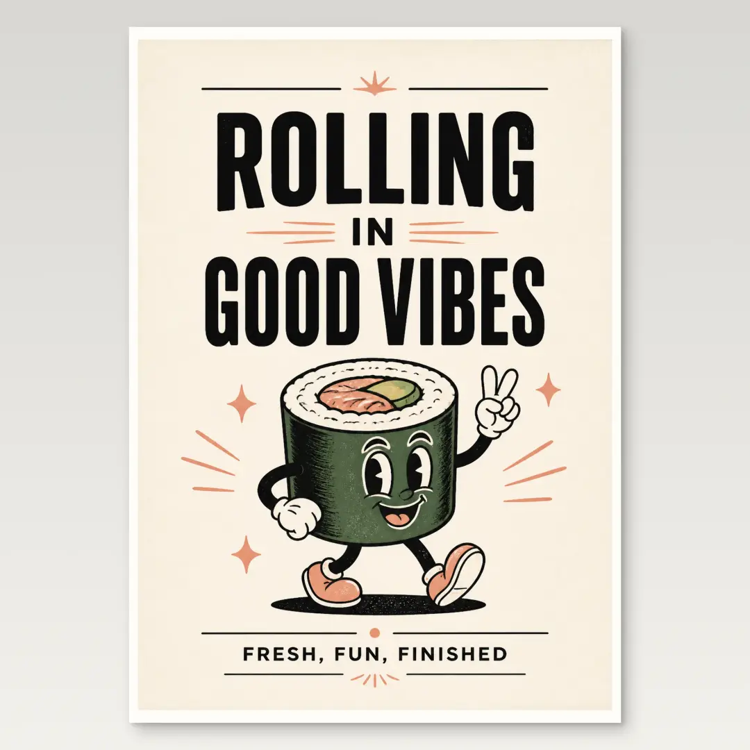 Sushi Poster