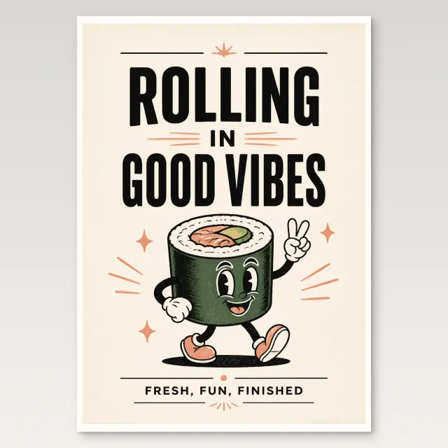 Sushi Poster