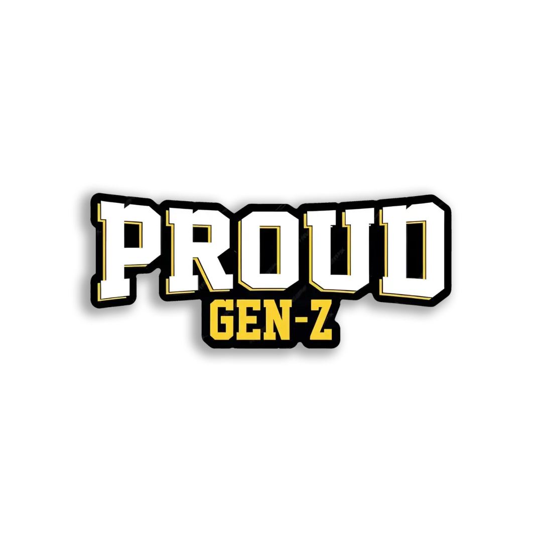 Proud Gen-Z Sticker