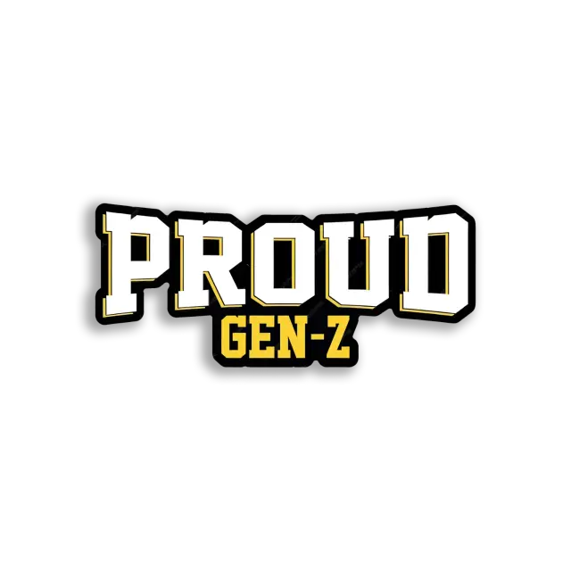 Proud Gen-Z Sticker