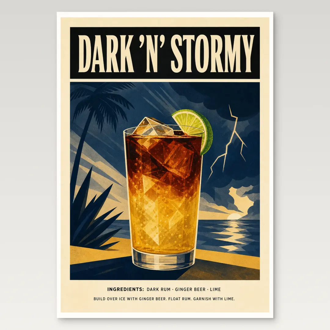 Dark N Stormy Poster