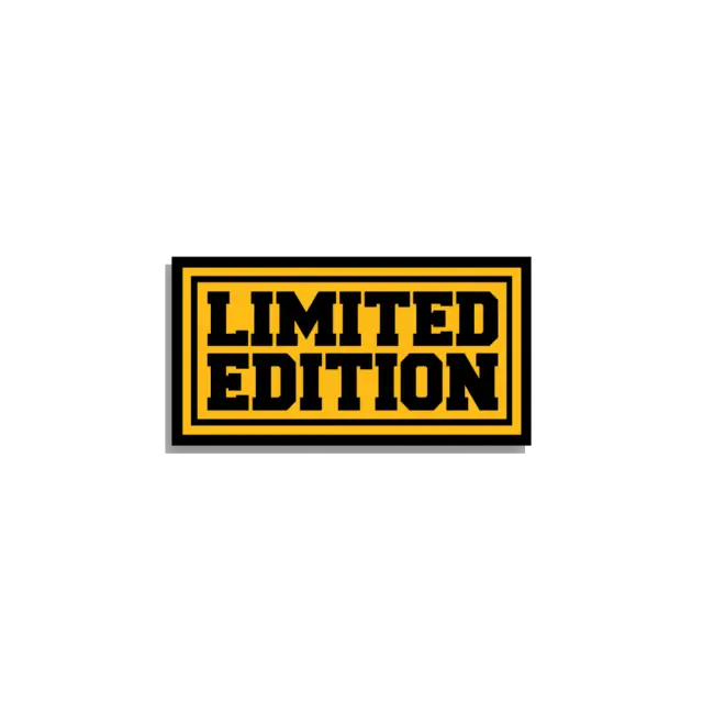 Limitierte Edition Sticker