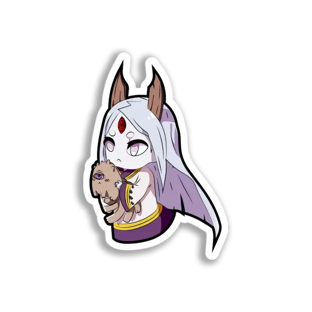 Kaguya Otsutsuki Chibi-Sticker