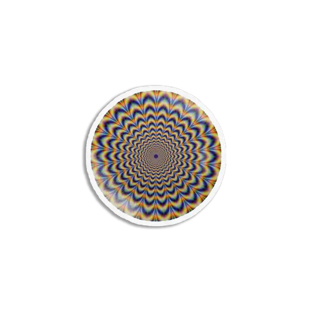 Trippy psychedelischer Sticker